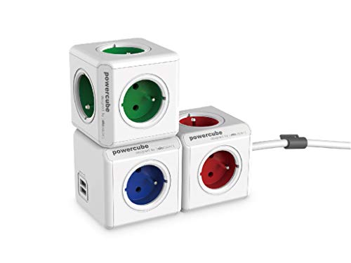 Allocacoc 1100GN/DEORPC Power Cube Original, 16 W, Verde