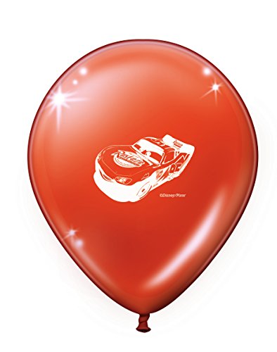 ALMACENESADAN 0673, Pack 16 Globos Disney Cars; para Fiestas y cumpleaños. Ideal para Decorar Tus Fiestas.