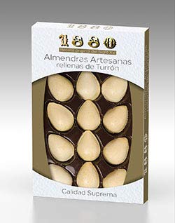 Almendras Artesanas Rellenas de Turrón 165g 1880