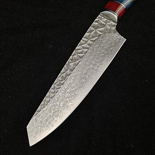 Alta calidad Damasco chef de cocina del cuchillo del acero de Damasco cuchillo de cocina VG10 Compuesto 67-capa de alta dureza Cuchillo cocina (Color : Chef knife)