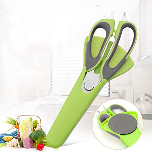 Alta calidad Tijeras de la cocina Cuchillo for los pescados hueso de pollo verduras función de Hogares de acero inoxidable multi cortador Tijeras herramientas de cocina Tijeras