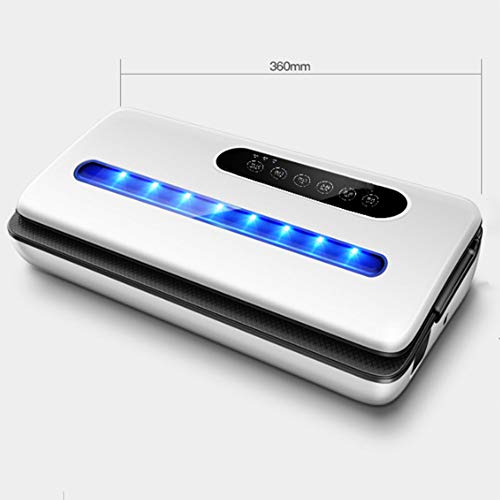 ALY Envasadora al Vacío Automático para Alimentos, Máquina Selladora al Vacío Control Totalmente automático/Manual 2 en 1 Alimentos Secos y Húmedos para Uso Doméstico y Comercial