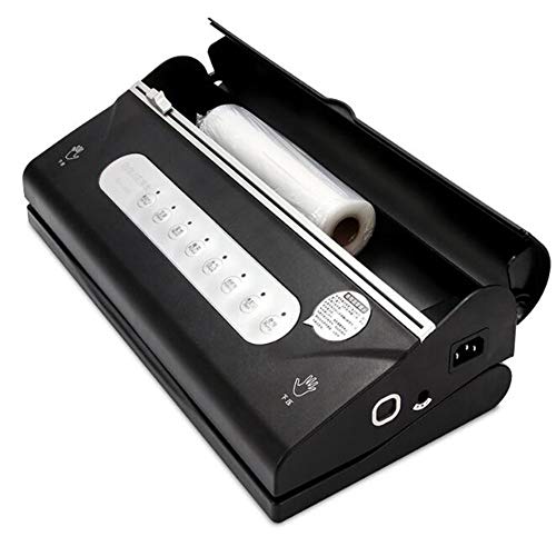 ALY Envasadora al Vacio Domestica Máquina Selladora al Vacío con 8 Selectable Modes y Cortador para Alimentos Secos y Húmedos Preservación