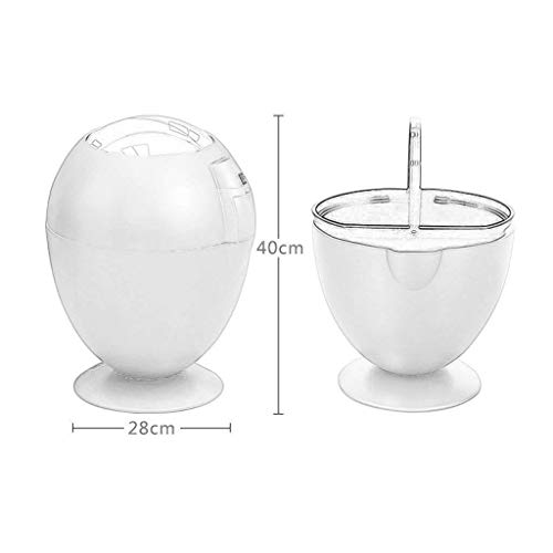 ALYR Cubo de Basura Automatico para Cocina, Tarros de Basura con sin tocarlo Sensor infrarojo Inteligentes Latas de Basura Cubos de Basura con Sistema de Control de Olor 6L,Gold