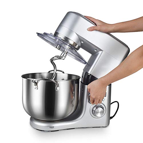 Amasadora Batidora Profesional Con 6 Velocidades Y Ajuste De Pulso, Pantalla LED Con Batidor K, Gancho Para Masa, Batidor Y Recipiente De 10 Litros Para Hornear Pasteles Crema De Huevo De Cocina