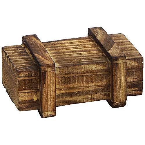 Amasawa Caja Secreta,Caja De Regalo De Madera Mágica, para Regalos Creativos, Joyas y Dinero (Sola Caja Abierta)