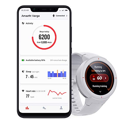 Amazfit Verge Smartwatch con Alexa integrada - Reloj Inteligente Verge A1811