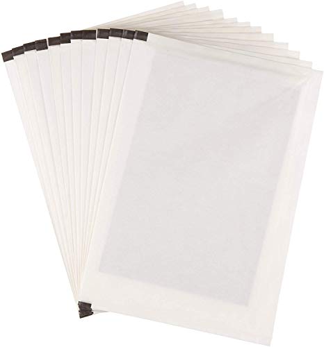 AmazonBasics - Hojas para lubricar y afilar trituradoras - Pack de 12