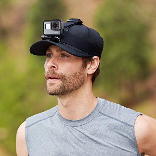 AmazonBasics - Montura con correas para cabeza para cámara GoPro