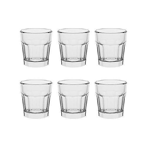 AmazonCommercial Gibraltar Shot Glass, 1.8 oz., Set of 6