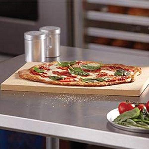 American Metalcraft 5212 - Cáscara de pizza de aluminio de 52 pulgadas con mango de madera de 38 pulgadas, hoja mediana de 30 x 35 cm
