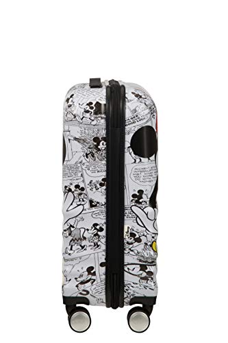 American Tourister Disney Wavebreaker - Maleta Infantil, Spinner S (55 cm - 36 L ), Multicolor (Minnie Comics White)