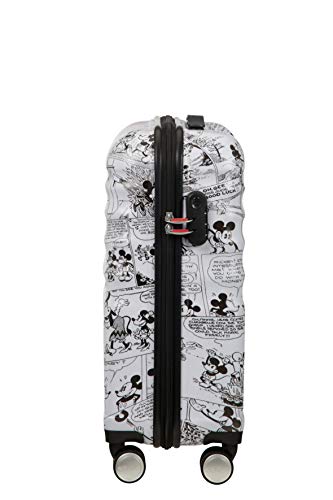 American Tourister Disney Wavebreaker - Maleta Infantil, Spinner S (55 cm - 36 L ), Multicolor (Minnie Comics White)