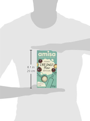 Amisa Harina castaña orgánico sin gluten 350g