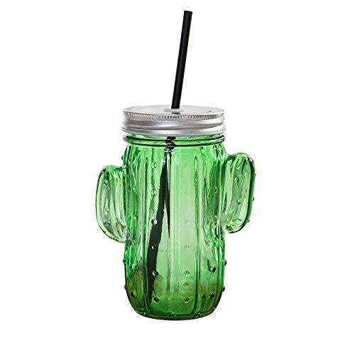 AMNVBD Creativa ventosas de Cristal cafetería Estudiante Amantes de la Taza de té de Regalo Taza for Beber (Color : Purple, Size : 400ML)