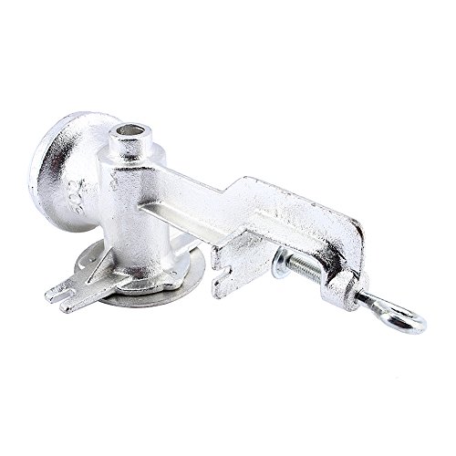 Amoladora de Grano Manual con Embudo de Hierro Fundido Grande Herramienta de Molienda Kit de Molino de Maíz Grano de Café Trigo