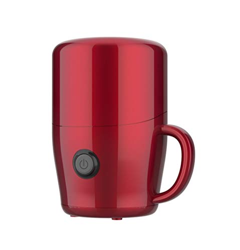 Amoladoras Portátiles, Amoladoras Pequeñas Del Hogar, Grano Seco De Grano Amoladoras, Amoladoras En Seco, Molinillos De Múltiples Funciones En El Hogar, Dual Interruptores, Más Seguro ( Color : Red )