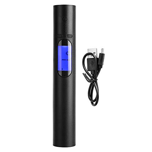 AMONIDA Báscula de Viaje, LCD de Alta definición con retroiluminación Azul ABS kg, g, LB, oz Unidad de Peso Peso electrónico, para Pesca en la Cocina