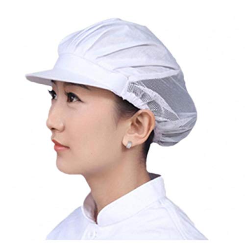 AMOYER Cap Trabajo Unisex Malla Taller Industrial De Protección De Trabajo De Cocina Sombreros
