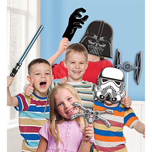 Amscan International 9903094 Star Wars - Juego de portafotos , color/modelo surtido