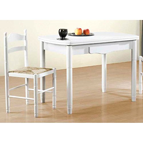 AMUEBLA 0333. Mesa DE Cocina DE 100 X 60 CM. OVLADA Extensible DE ALAS