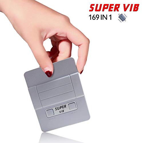 Anbernic Consolas de Juegos Portátil , Consola de Juegos Retro con 169 Juegos (30 Juegos Vibrantes) , TV-Output Videojuegos Portátil - Gris