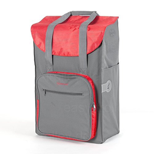 Andersen Carro de Compra Royal con Bolsa Wismar Gris, Volumen 45L, Bolsa termica y Marco de Aluminio