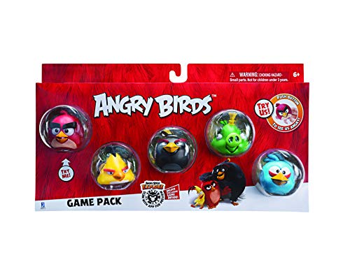 Angry Birds ANB0120 Juego (5 unidades), varios , color/modelo surtido