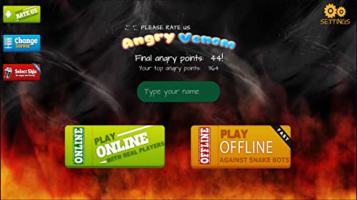 Angry Venom: Snake Crash Online