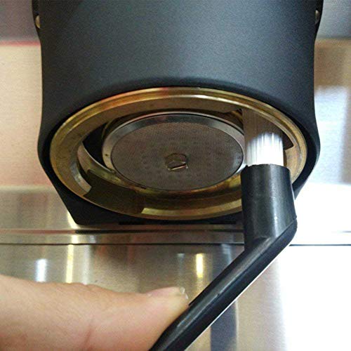 animes Cepillo de café,Cepillo de limpieza para máquina de café ，Cepillo Pequeño de Limpieza （Negro）1pcs