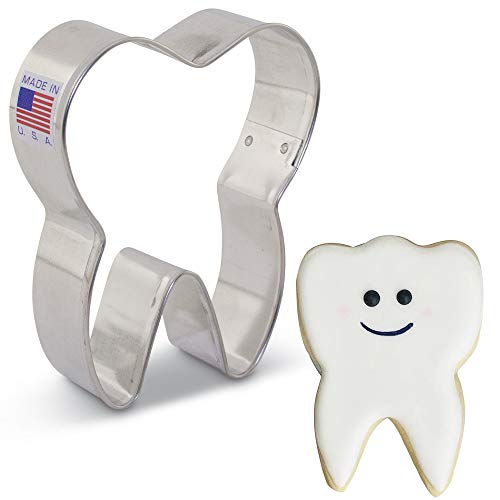 Ann Clark Cookie Cutters Cortador de galletas muela - 8,9 cm