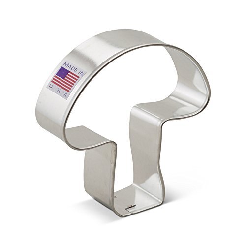 Ann Clark Cookie Cutters Cortador de galletas seta - 8,2 cm - Acero fabricado en EE. UU.