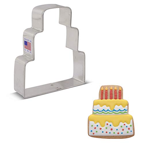Ann Clark Cookie Cutters Cortador de galletas tarta nupcial - 9,5 cm