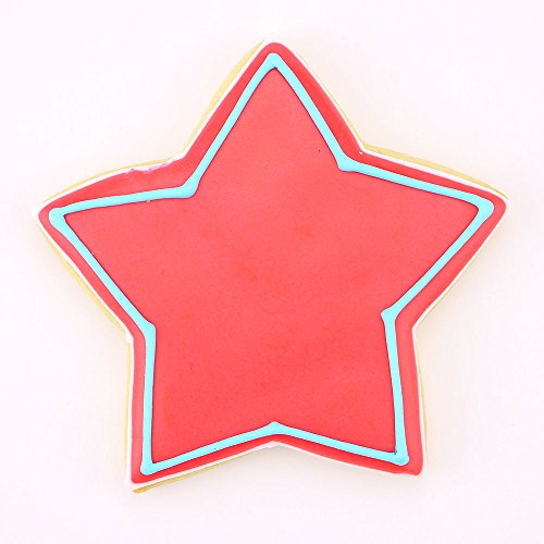 Ann Clark - Juego de cortadores de galletas (14 piezas, incluye folleto de recetas, juego básico de cortadores de galletas con tarjeta de receta, estrellas, corazones, círculos, flores, cuadrados