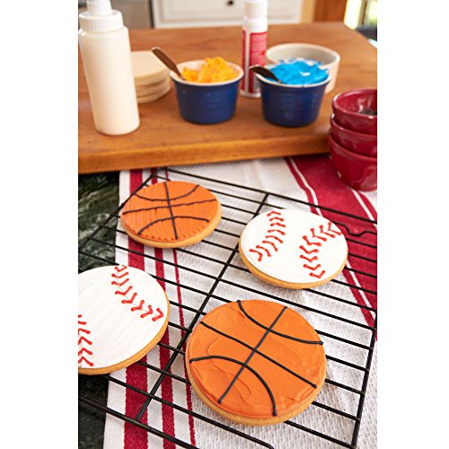 Ann Clark - Juego de cortadores de galletas (14 piezas, incluye folleto de recetas, juego básico de cortadores de galletas con tarjeta de receta, estrellas, corazones, círculos, flores, cuadrados