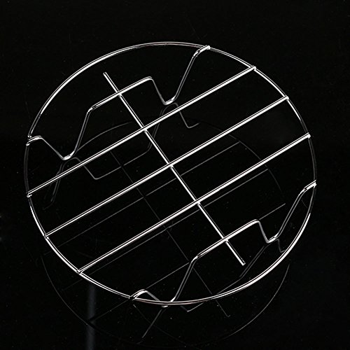 ANPI Juego de 5 Piezas Accesorios Universales de Aire Freidora, Kit de Cocina Para Kose Philips Cozyna, Apto para la capacidad de 3.0L o más, Incluyendo Cesta de Pastel, Pizza Bandeja, Sili