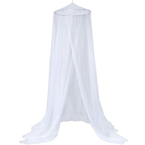 Anpro Mosquitero Mosquitero para cama 2.5mx12mx0.6m Mosquito repelente de insectos Agrained para la pierna doble