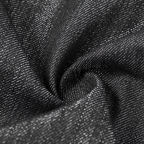 Anself Capa de Peluquería Profesional Negro