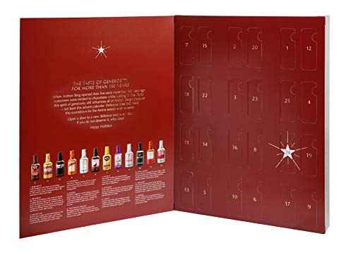 Anthon Berg Calendario de Adviento con 24 botellas de licor de chocolate 375 g