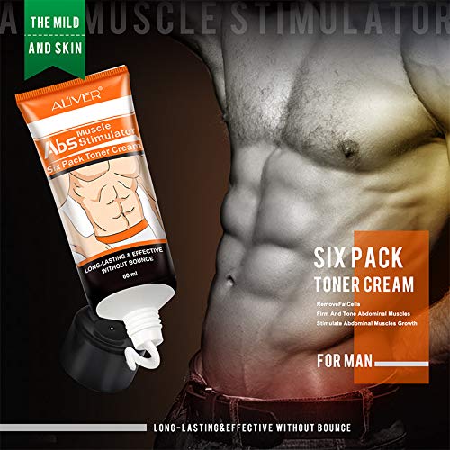 Anti-Cellulite Massage Cream with Thermo-Active Effect , Entrenamiento para Mejorar La Crema Del Músculo Abdominal, Celulitis Delgada Gel De Masaje para Quemar Grasa Corporal