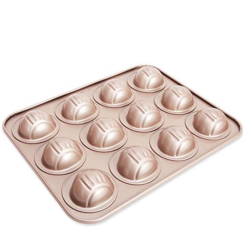 Antiadherente grande de acero al carbono pizza bandeja Nevera Antiadherente Torta de la castaña Molde Bandeja de horno 12 pedazos de la torta Postre West Point molde de la hornada de la cocina reutili