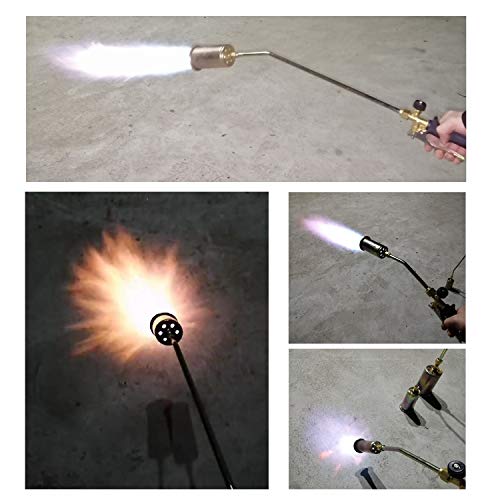 Antorcha de propano industrial para derretir hielo, nieve y césped, quemador de fuego