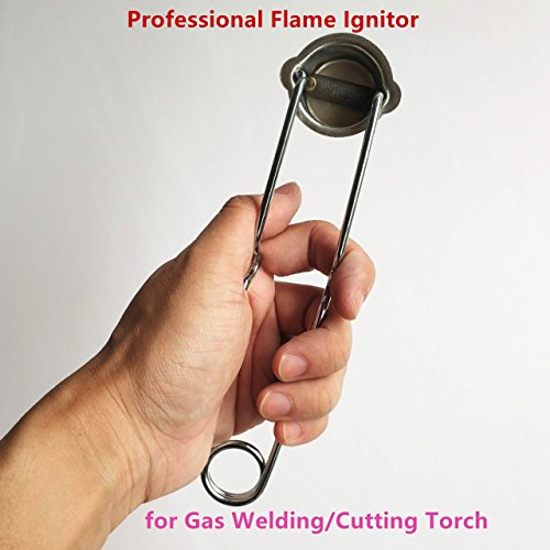 Antorcha de soldadura de gas, quemador de gas de acetileno/propano de oxígeno, antorcha de calefacción, para aire acondicionado Soldadura de tubería de cobre/aluminio (Encendedor de la antorcha)