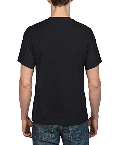 Ao Li Ka KDHRTI Homme T-Shirt,Men's Stay Woke Basic Short Sleeve T-Shirts Black