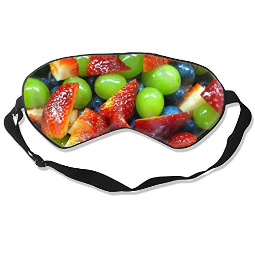 AOOEDM Máscara de ojos para dormir de seda 100%, máscara para dormir de noche de ensalada, meditación con correas ajustables, bloquea la luz, adecuada para dormir, viajes, trabajo, siestas