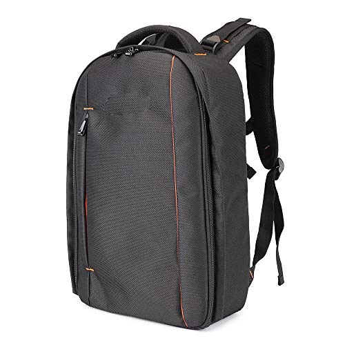 AOWU Caso réflex Mochila Cámara Digital réflex Digital de vídeo Bolsa de Almacenamiento 15L Camping Viaje Impermeable al Aire Libre Fotografía Mochila para Hombres de Las Mujeres