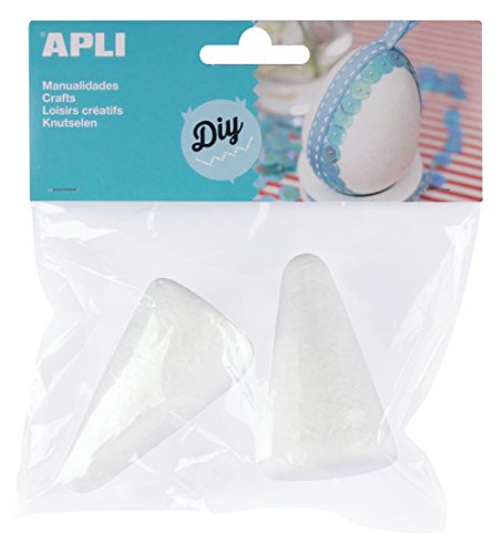 APLI - Bolsa conos porexpan 75 mm, 2 uds