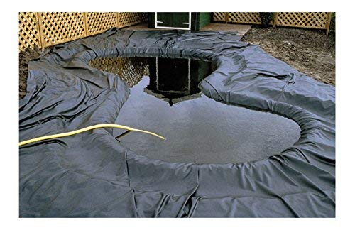 Apollo Gardening Ltd M256375 - Estanque en Lamina de PVC Negro aqualiner 2 x 3 m