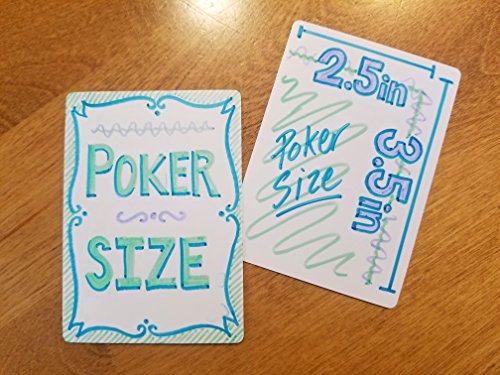 Apostrophe Games En Blanco Tarjetas de Juego (Acabado Mate & Poker Tamaño) (180 Tarjetas)