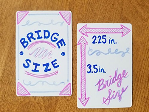Apostrophe Games Naipes en Blanco (tamaño del Puente 200, Cartas de Acabado Mate)